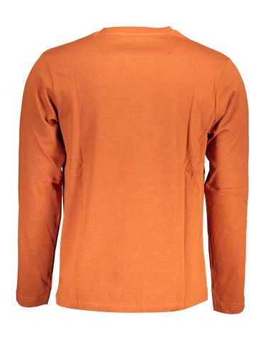 US GRAND POLO MEN'S LONG SLEEVE T-SHIRT BRONZE