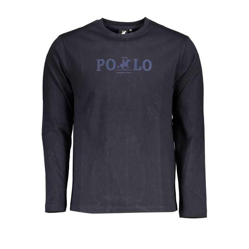 US GRAND POLO MEN'S LONG SLEEVE T-SHIRT BLUE