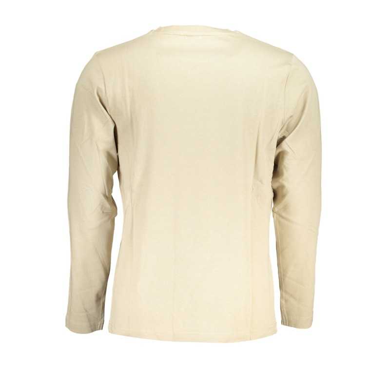 US GRAND POLO MEN'S LONG SLEEVE T-SHIRT BEIGE