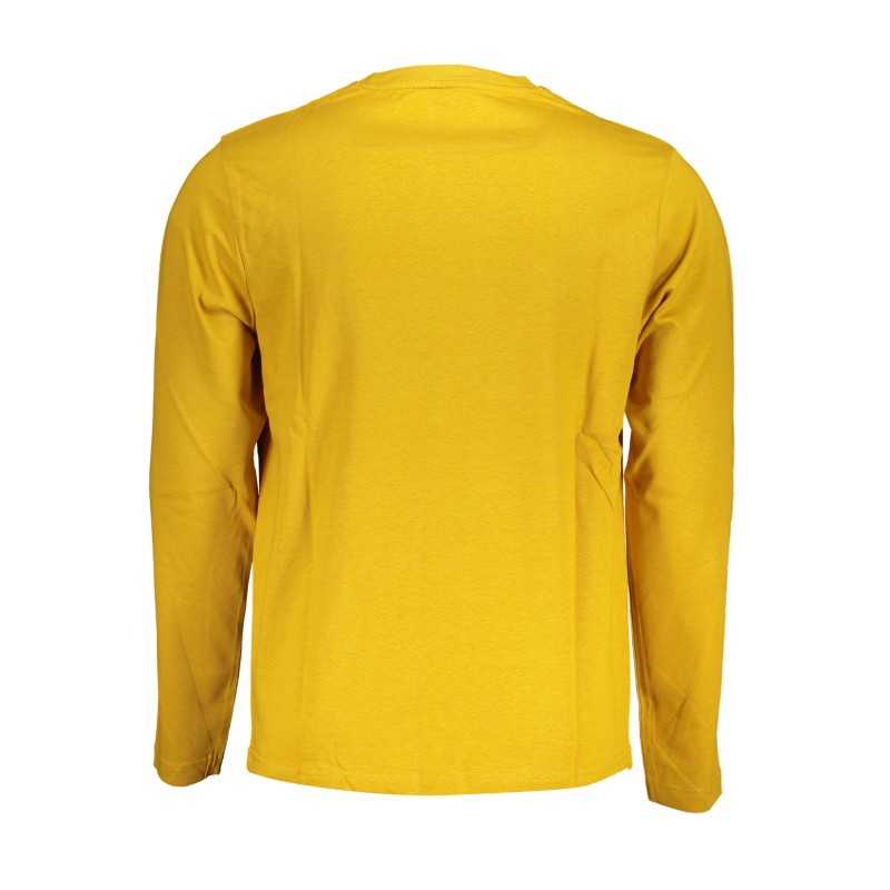 US GRAND POLO MEN'S LONG SLEEVE T-SHIRT YELLOW