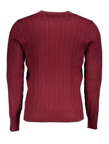 US GRAND POLO MEN'S RED SWEATER