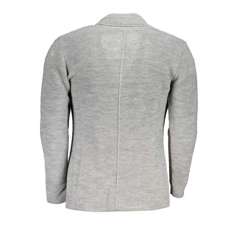 US GRAND POLO CARDIGAN MEN'S GRAY