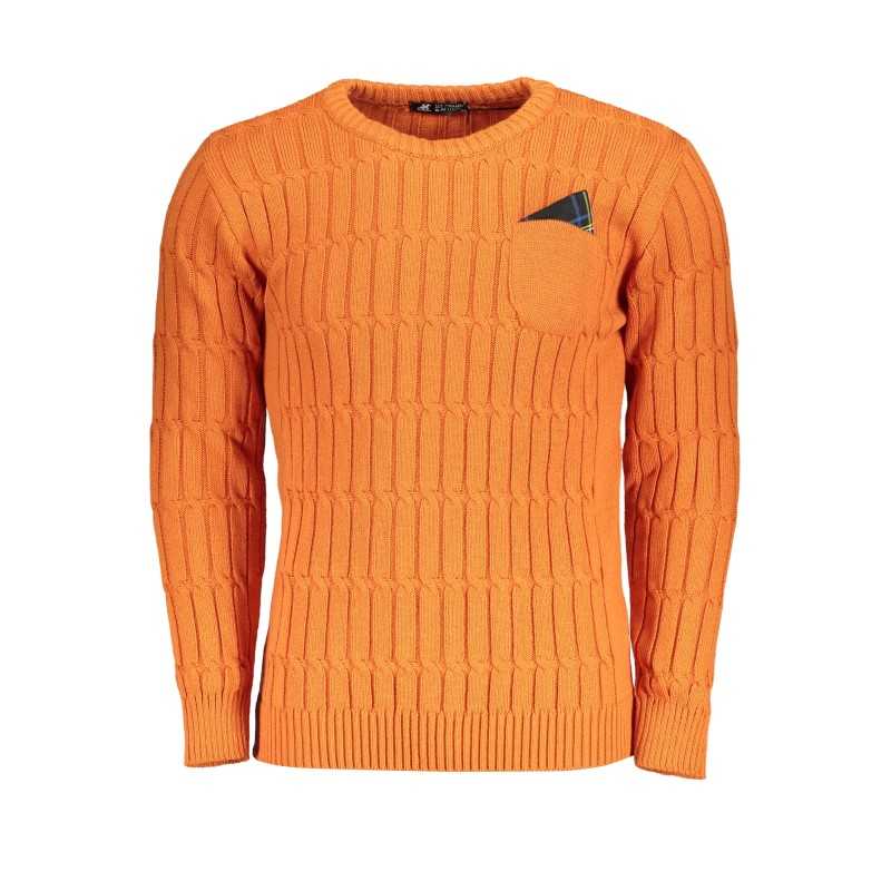 US GRAND POLO MEN'S ORANGE SWEATER