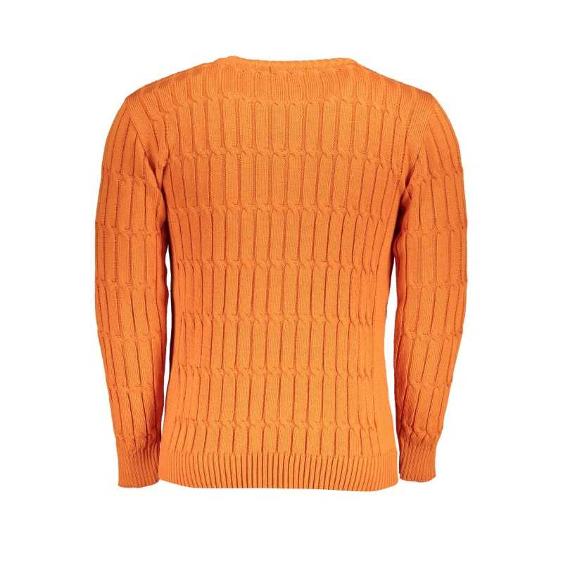 US GRAND POLO MEN'S ORANGE SWEATER