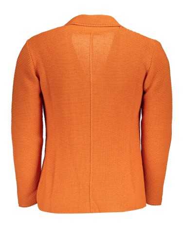 US GRAND POLO CARDIGAN MEN ORANGE