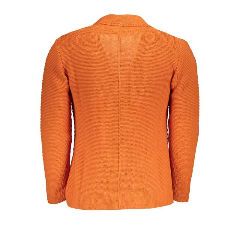 US GRAND POLO CARDIGAN MEN ORANGE