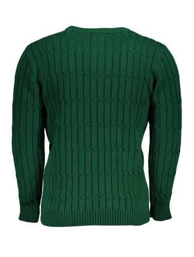 US GRAND POLO GREEN MEN'S SWEATER