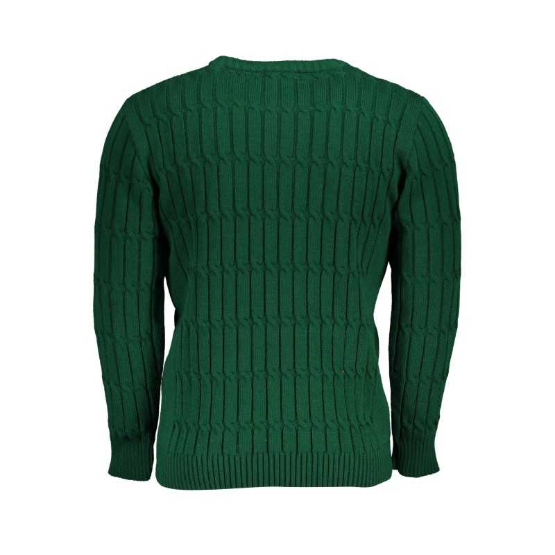 US GRAND POLO GREEN MEN'S SWEATER