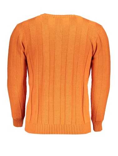 US GRAND POLO MEN'S ORANGE SWEATER