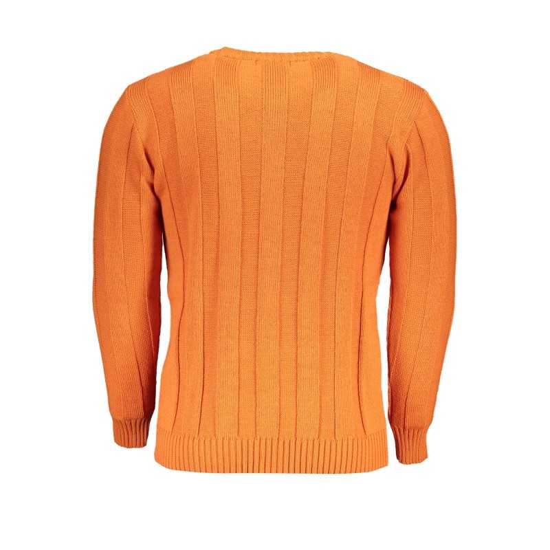 US GRAND POLO MEN'S ORANGE SWEATER