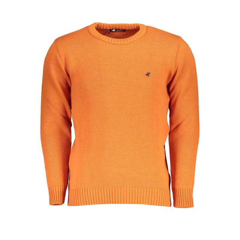 US GRAND POLO MEN'S ORANGE SWEATER