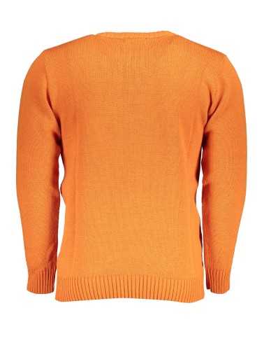 US GRAND POLO MEN'S ORANGE SWEATER