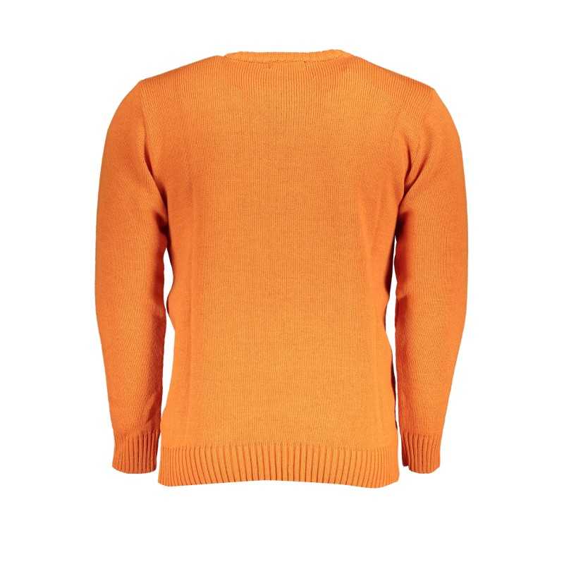 US GRAND POLO MEN'S ORANGE SWEATER