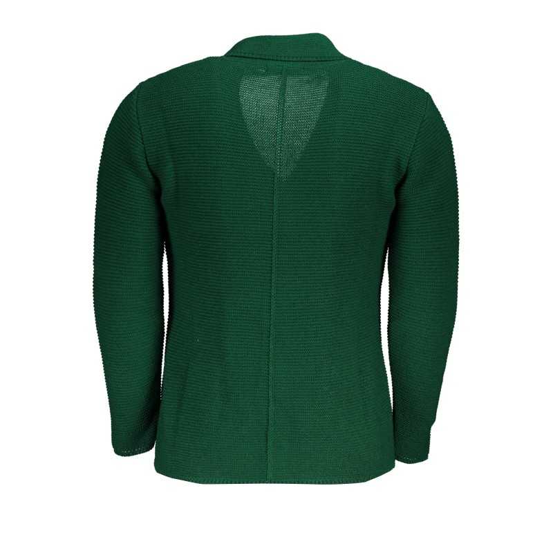 US GRAND POLO GREEN MEN'S CARDIGAN