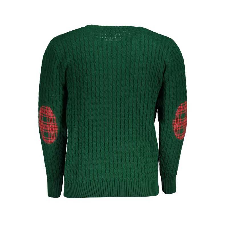 US GRAND POLO GREEN MEN'S SWEATER