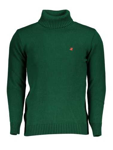 US GRAND POLO GREEN MEN'S SWEATER