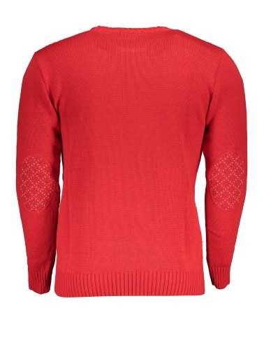 US GRAND POLO MEN'S RED SWEATER