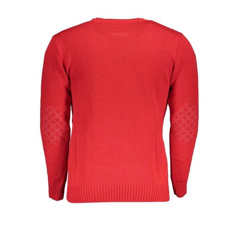 US GRAND POLO MEN'S RED SWEATER