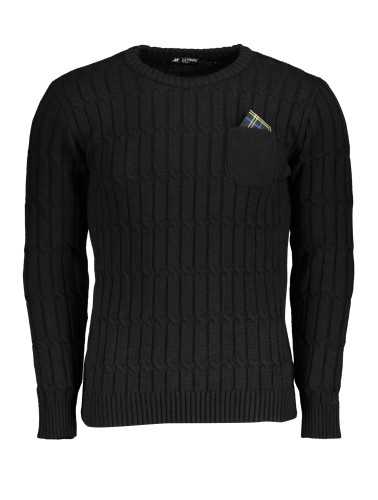 US GRAND POLO MEN'S BLACK SWEATER