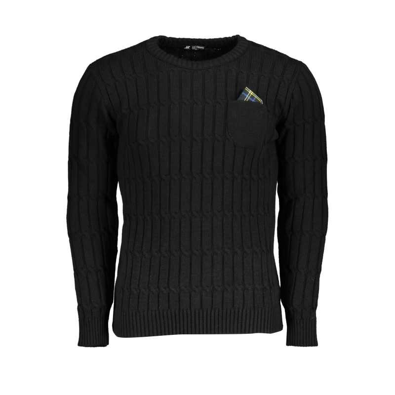 US GRAND POLO MEN'S BLACK SWEATER