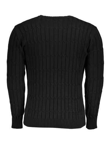 US GRAND POLO MEN'S BLACK SWEATER