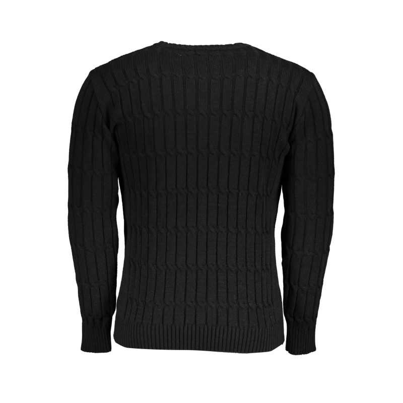 US GRAND POLO MEN'S BLACK SWEATER