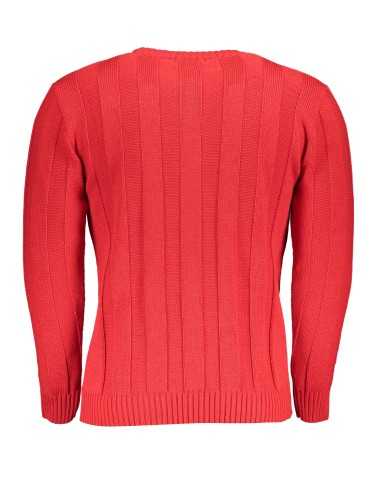 US GRAND POLO MEN'S RED SWEATER