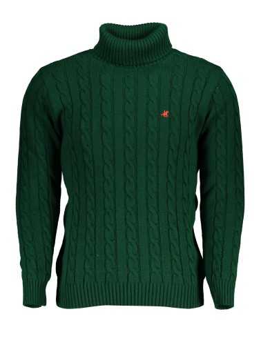 US GRAND POLO GREEN MEN'S SWEATER