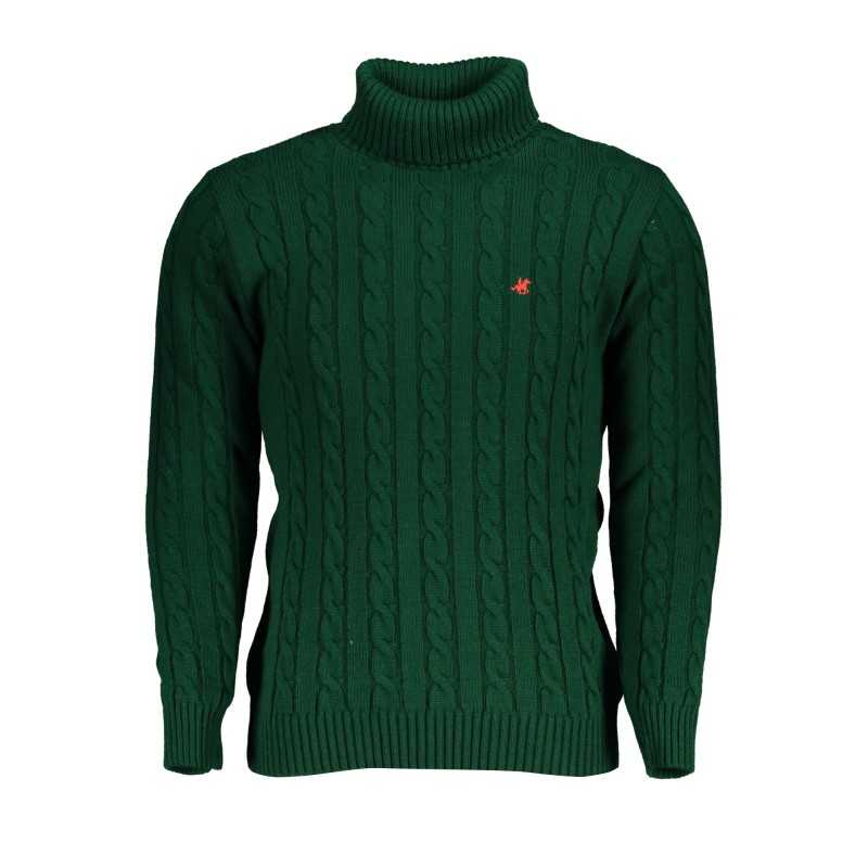 US GRAND POLO GREEN MEN'S SWEATER