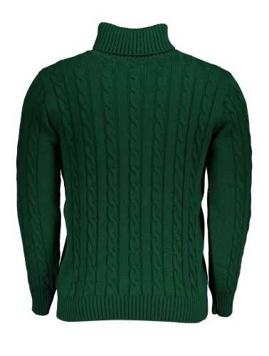 US GRAND POLO GREEN MEN'S SWEATER