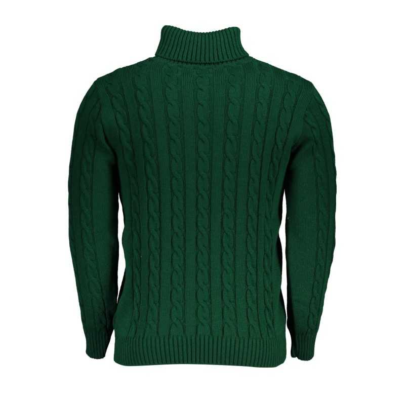 US GRAND POLO GREEN MEN'S SWEATER