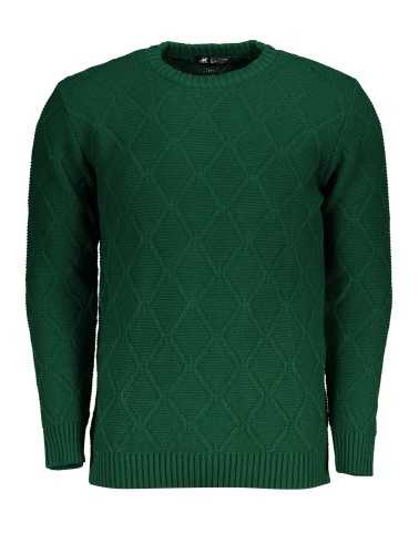 US GRAND POLO GREEN MEN'S SWEATER