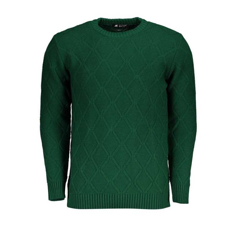 US GRAND POLO GREEN MEN'S SWEATER