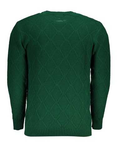 US GRAND POLO GREEN MEN'S SWEATER