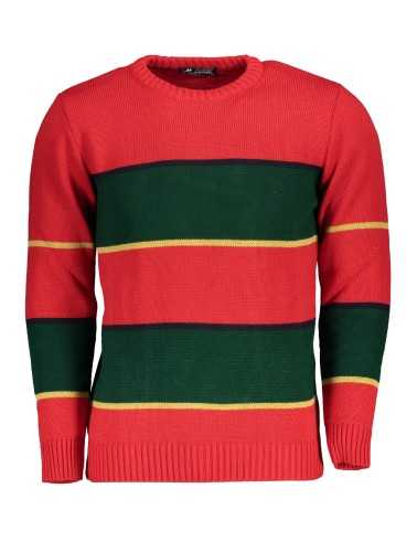 US GRAND POLO MEN'S RED SWEATER