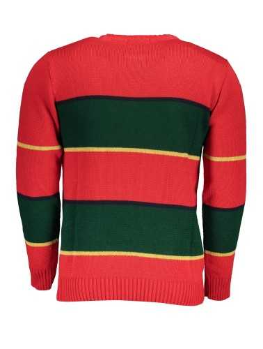 US GRAND POLO MEN'S RED SWEATER