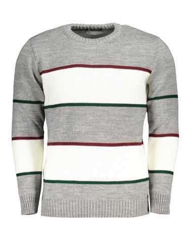 US GRAND POLO MEN'S GRAY SWEATER