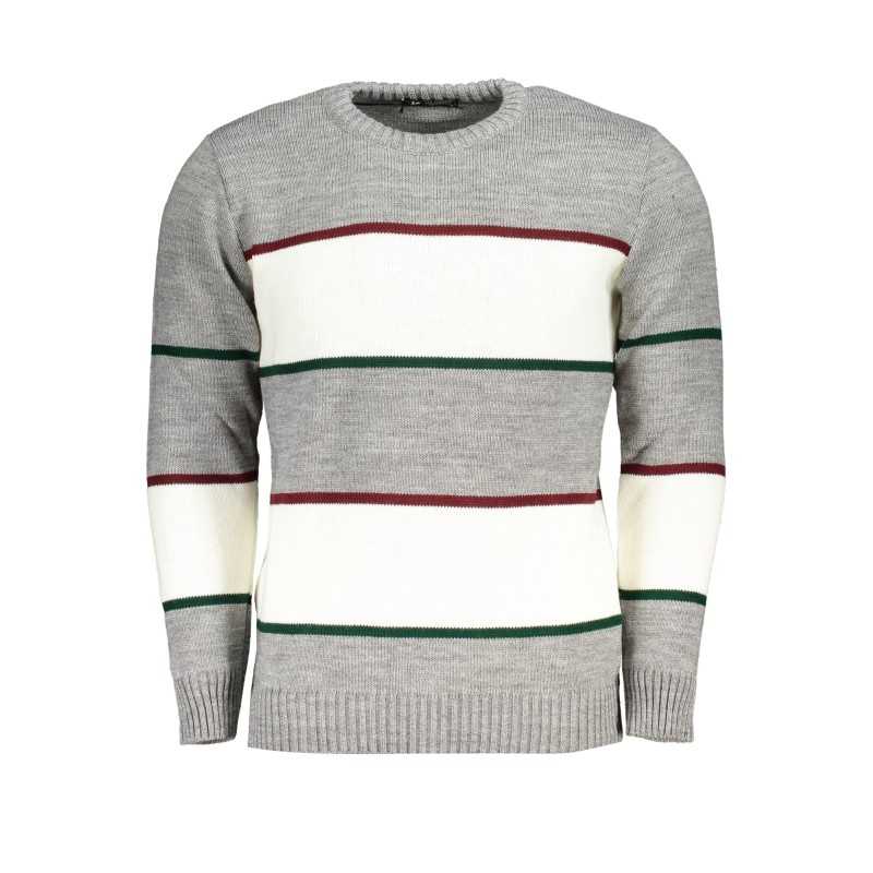 US GRAND POLO MEN'S GRAY SWEATER