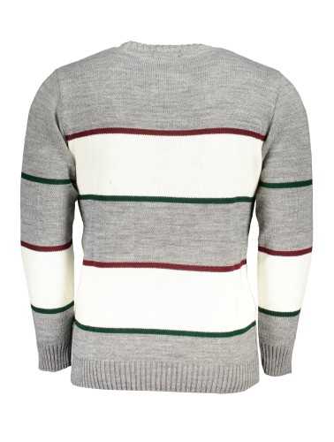 US GRAND POLO MEN'S GRAY SWEATER