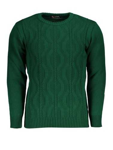 US GRAND POLO GREEN MEN'S SWEATER