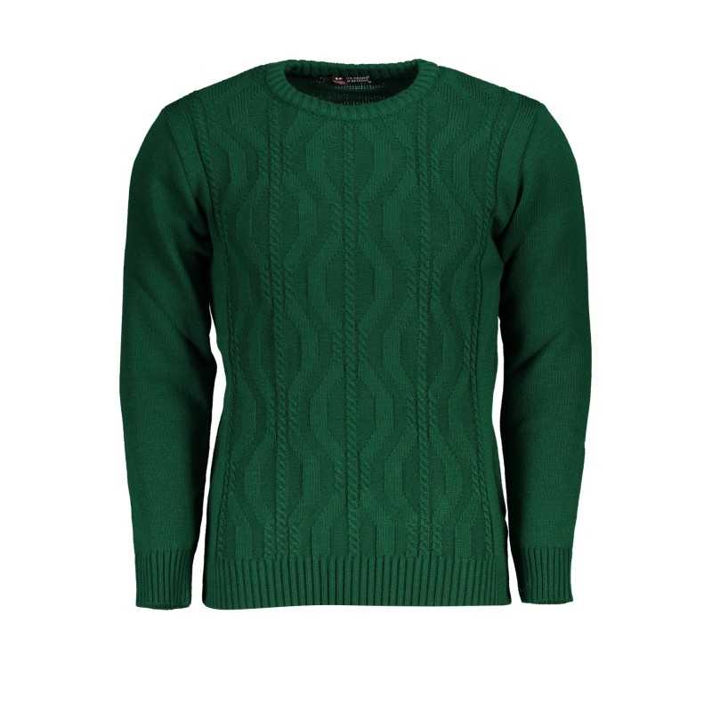 US GRAND POLO GREEN MEN'S SWEATER