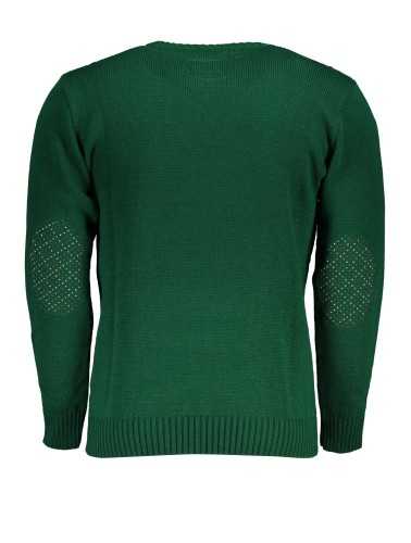 US GRAND POLO GREEN MEN'S SWEATER