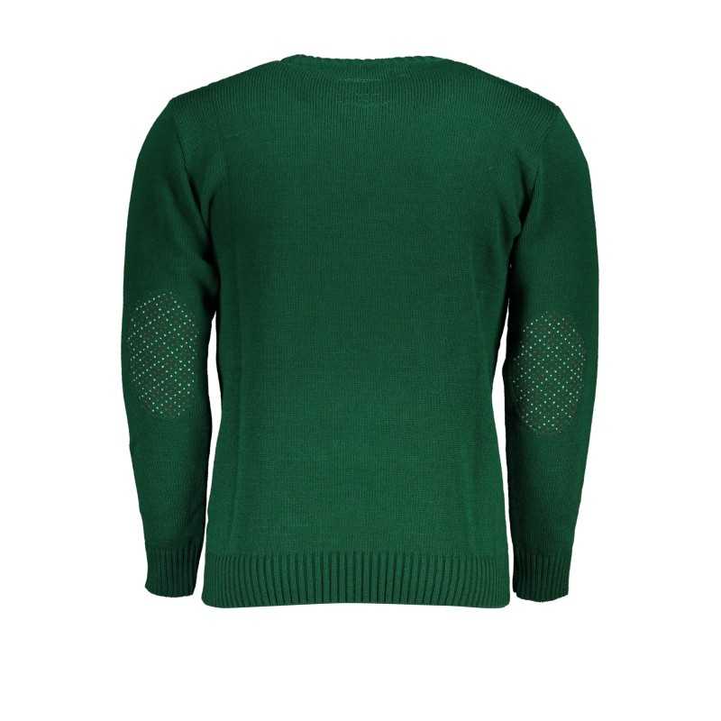 US GRAND POLO GREEN MEN'S SWEATER