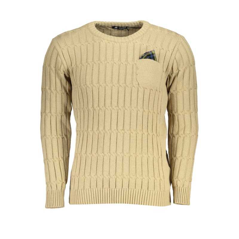 US GRAND POLO MEN'S BEIGE SWEATER