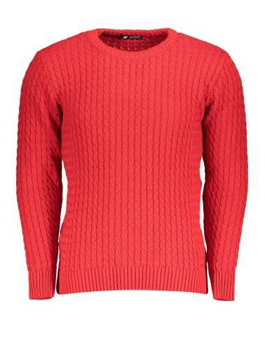 US GRAND POLO MEN'S RED SWEATER