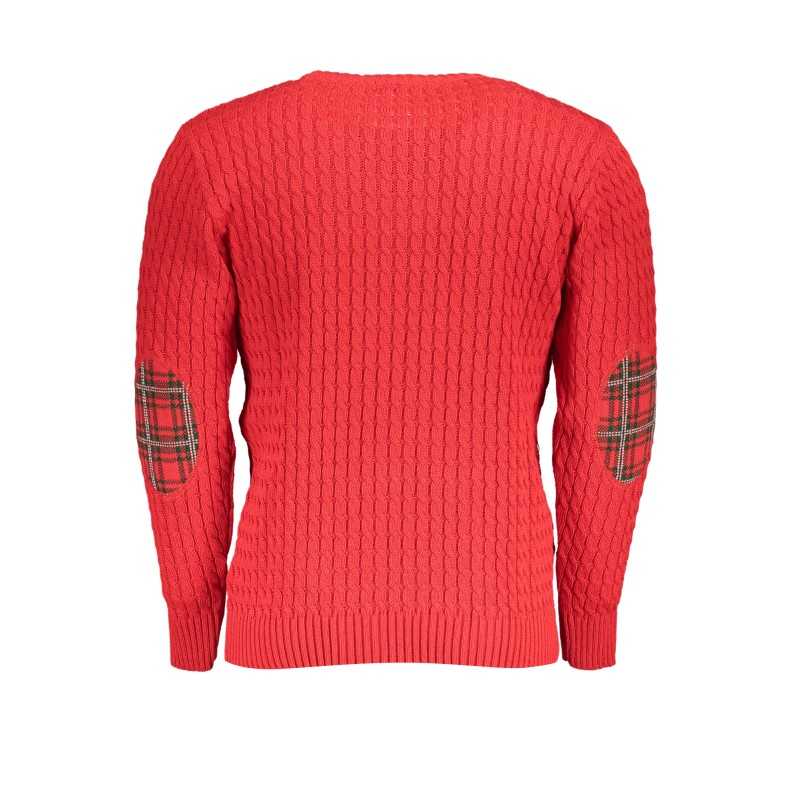 US GRAND POLO MEN'S RED SWEATER