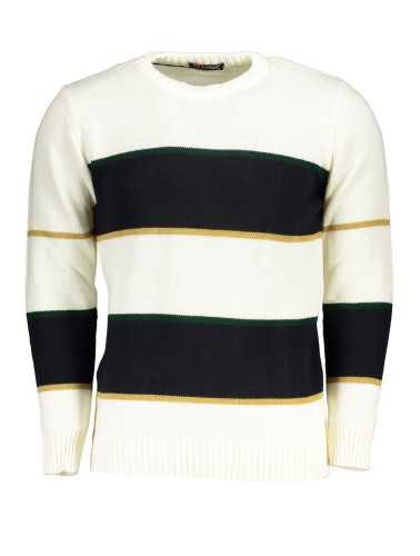 US GRAND POLO MEN'S WHITE SWEATER