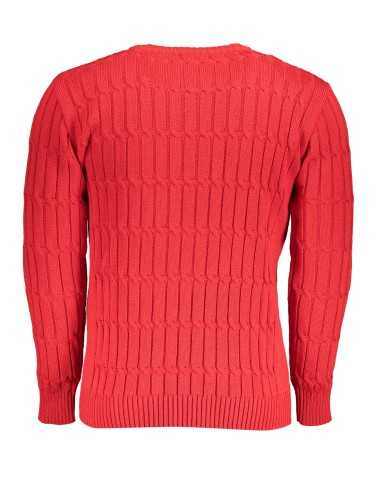 US GRAND POLO MEN'S RED SWEATER