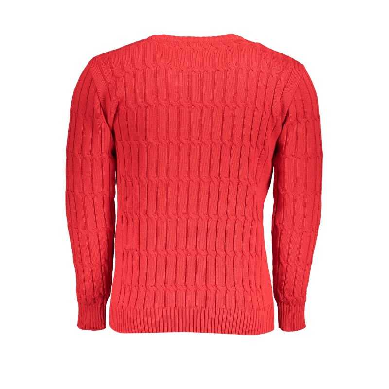 US GRAND POLO MEN'S RED SWEATER