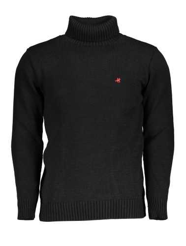 US GRAND POLO MEN'S BLACK SWEATER